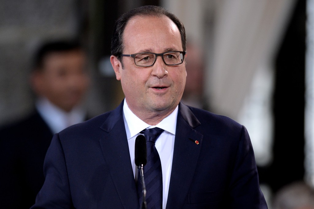 François Hollande presidente Francia