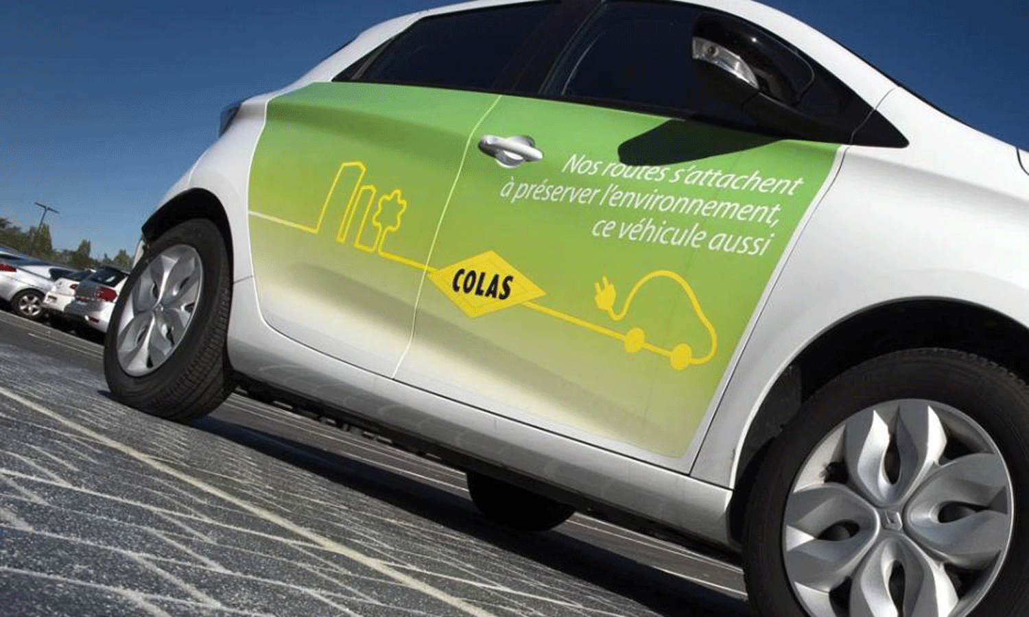 Strada solare Wattway, Francia