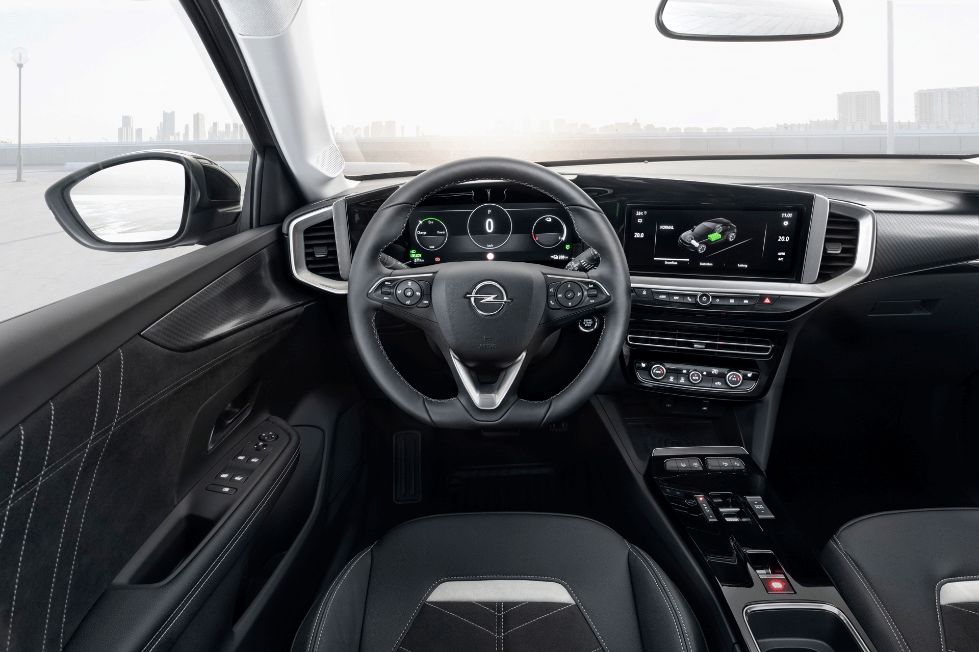 Opel Mokka elettrica interni