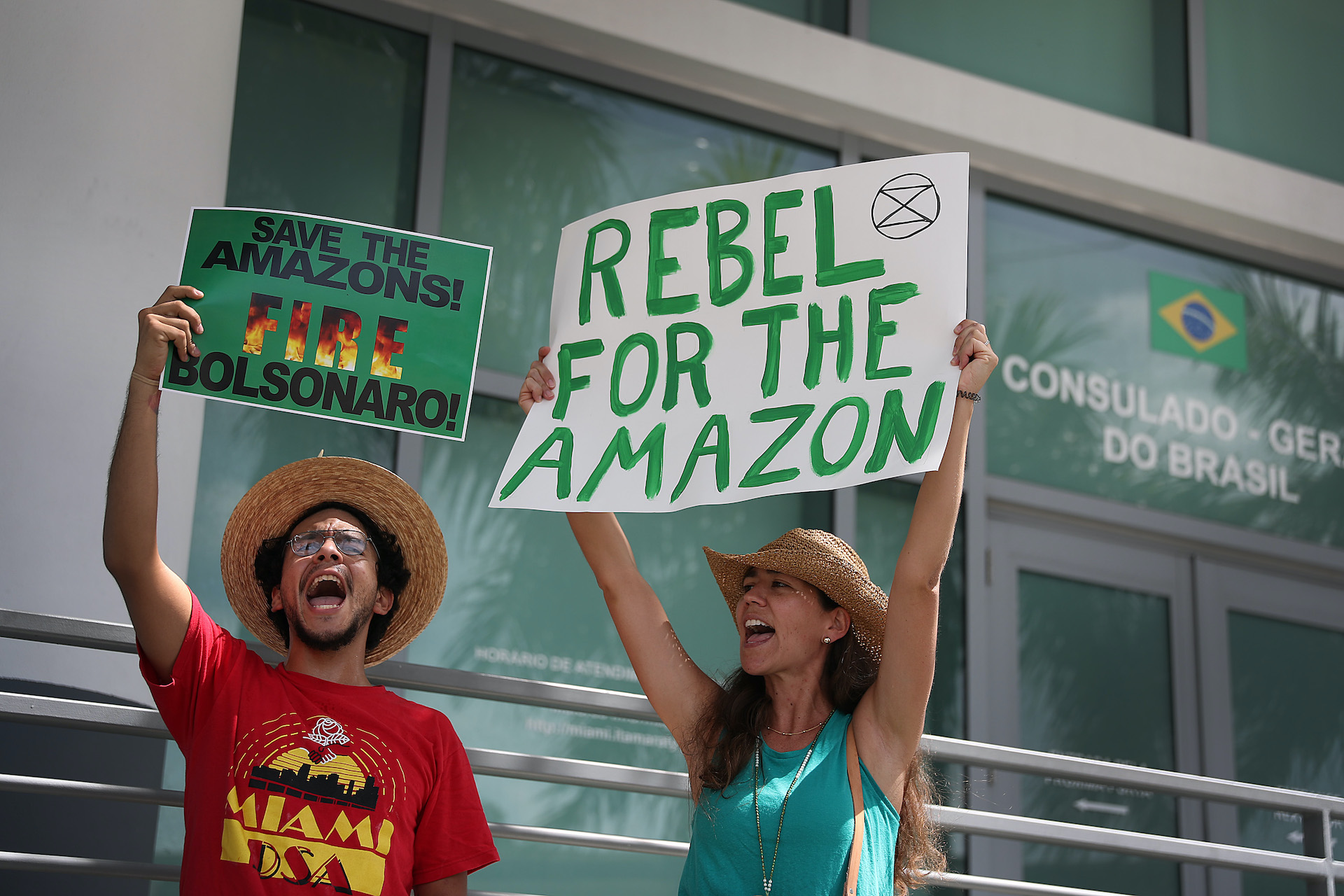 Protesta contro Jair Bolsonaro