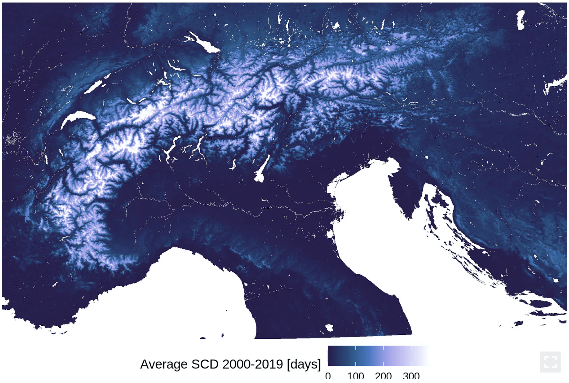 Sulle Alpi abbiamo già perso un mese di neve all’anno