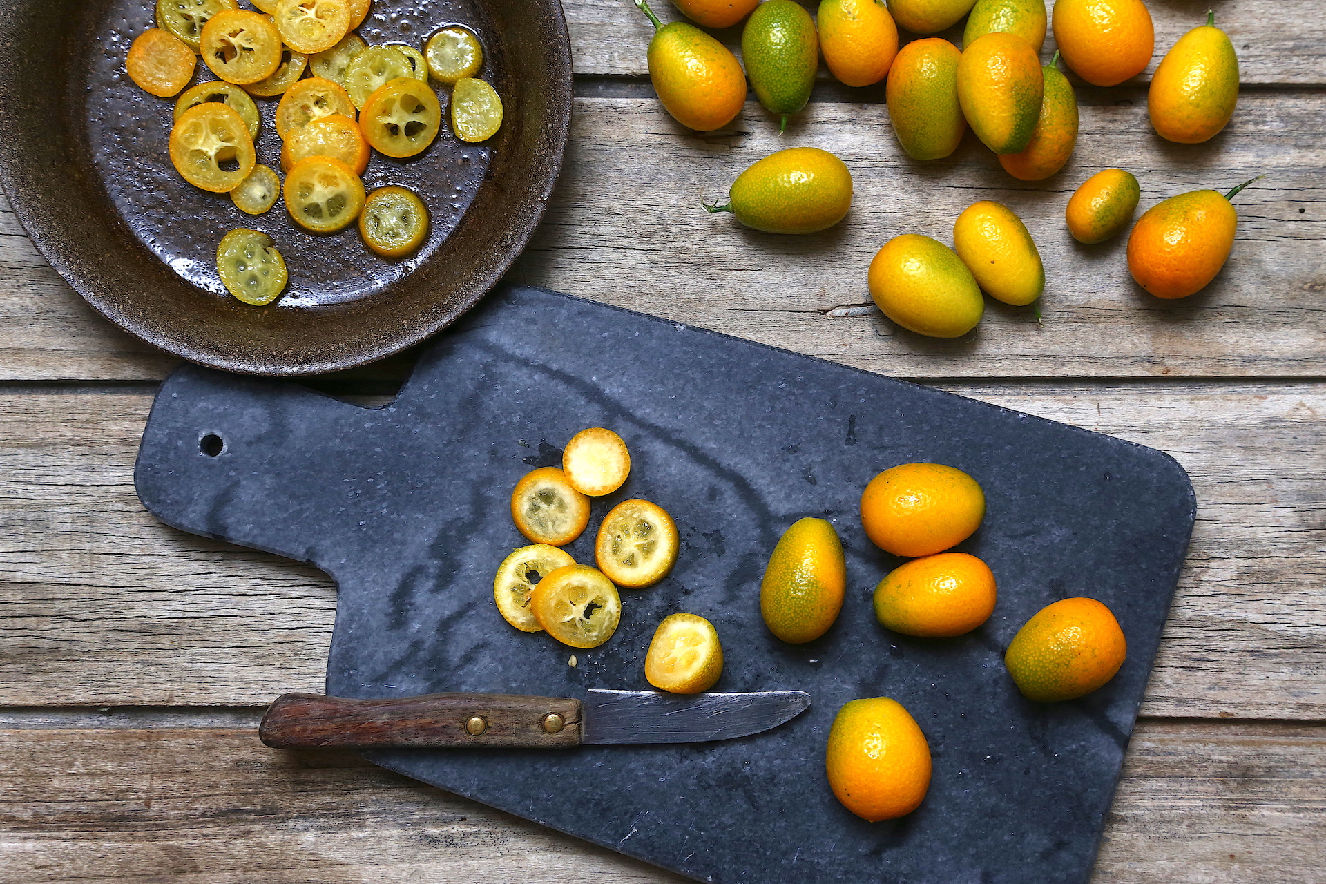 Preparazione kumquat © Beatrice Spagoni
