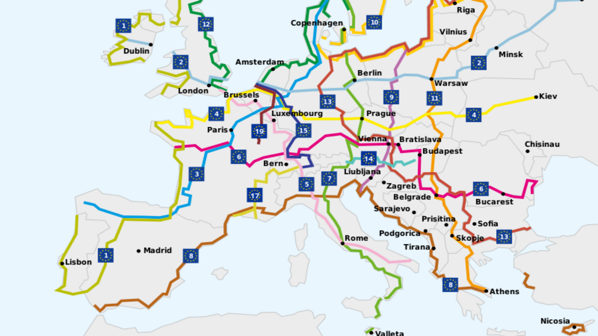 EuroVelo, cicloturismo
