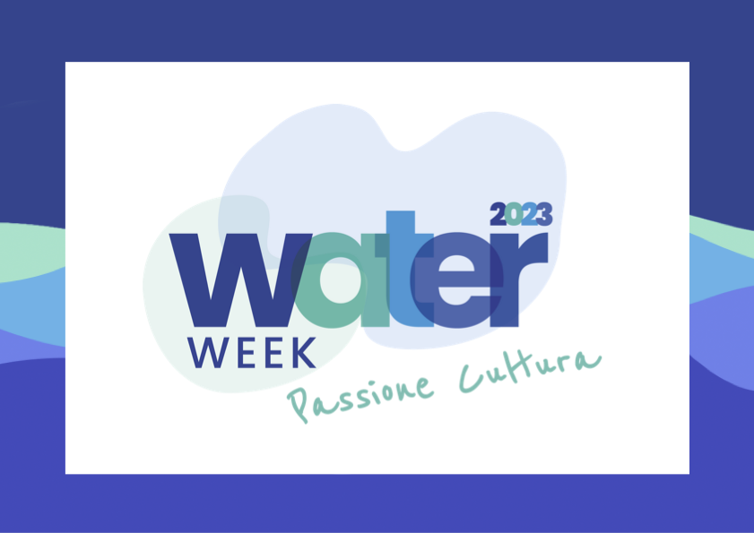 Water week dedicata all'acqua.