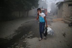 Gli attacchi di Israele nella Striscia di Gaza