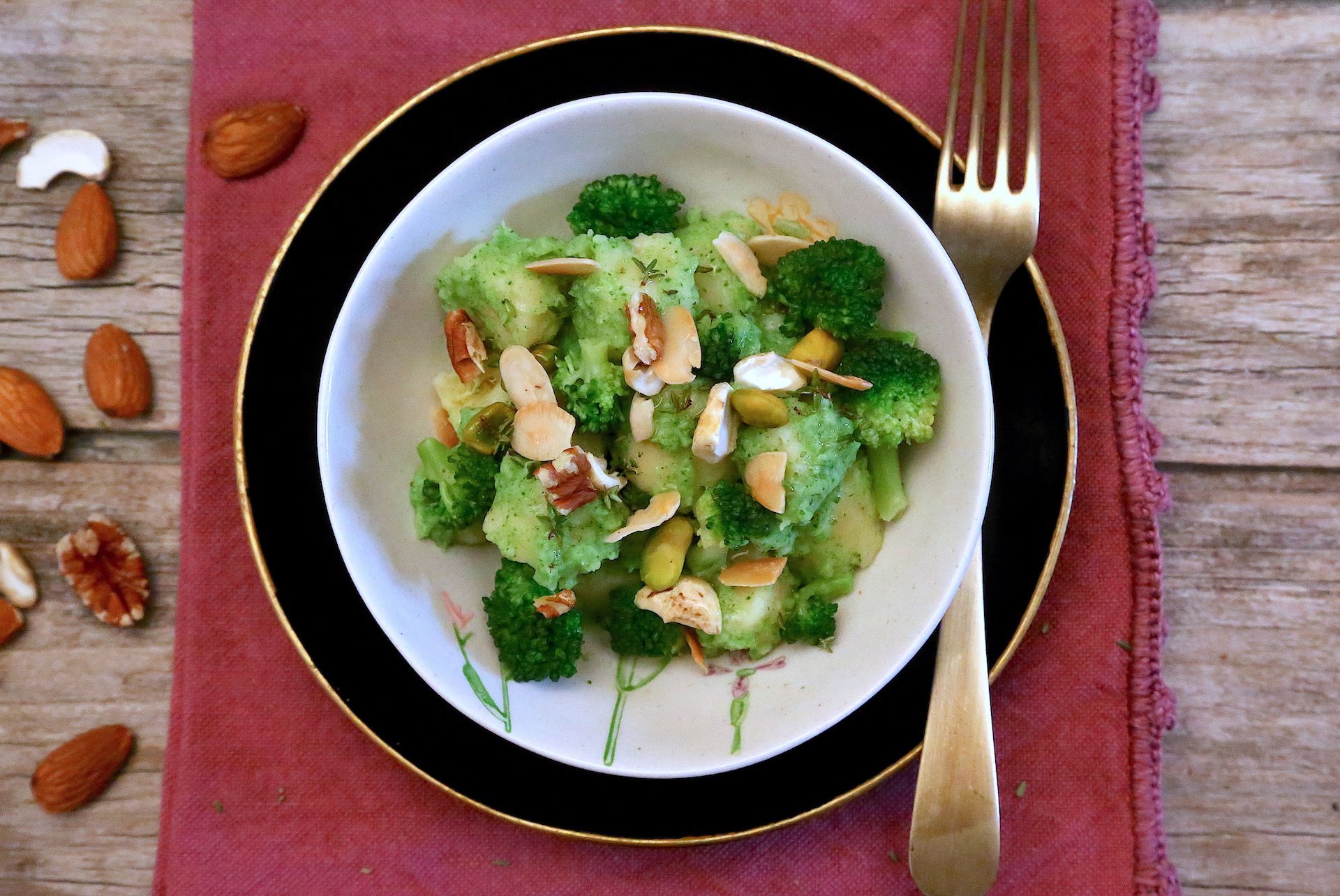 Gnocchi con crema di broccoli appena serviti © Beatrice Spagoni