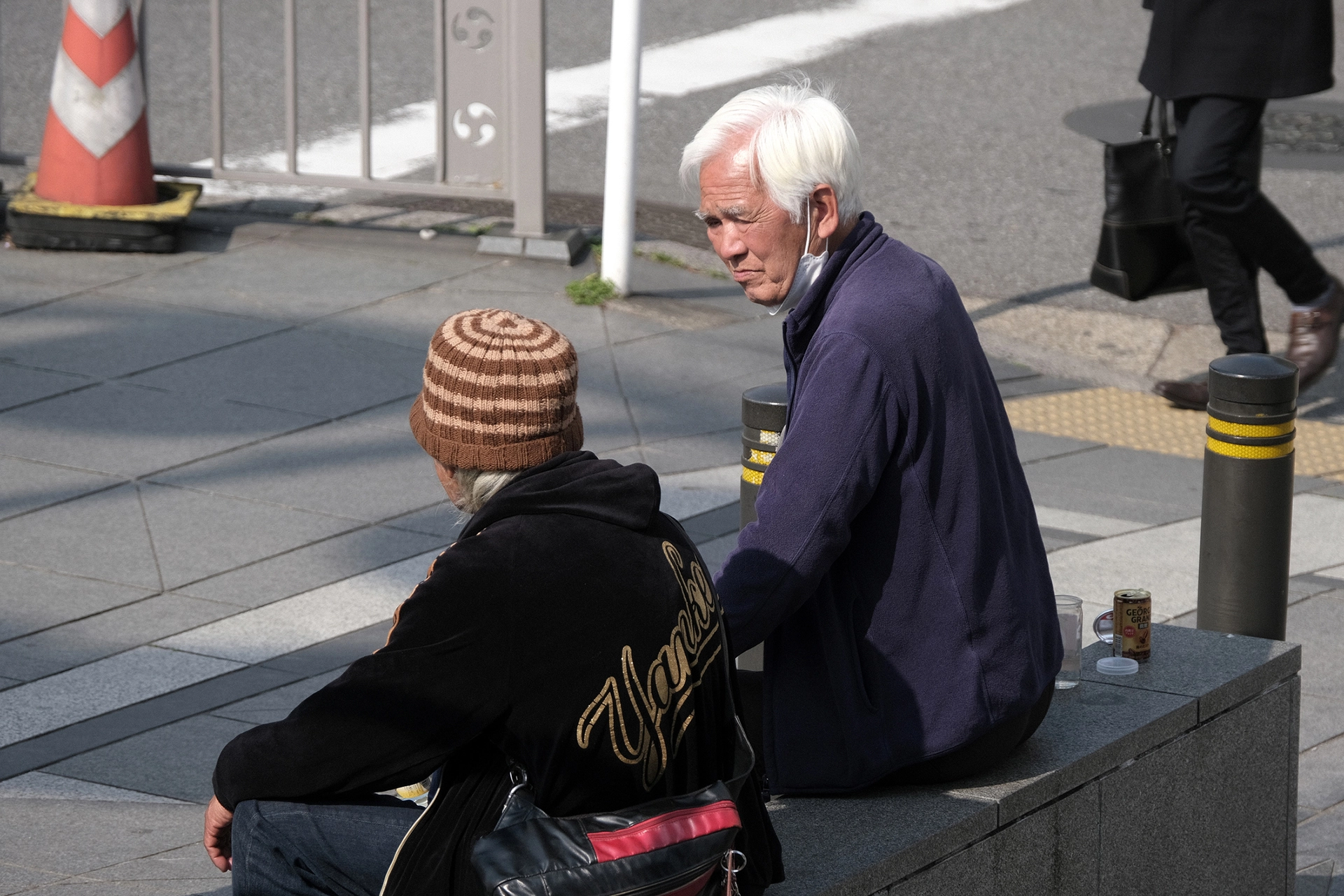 anziani in Giappone