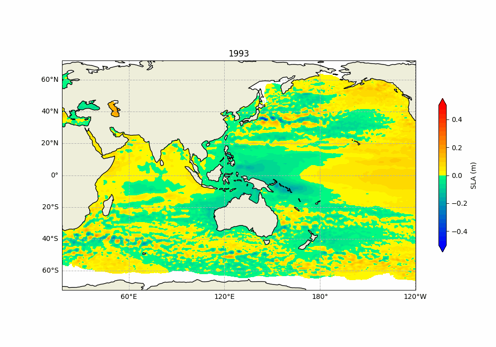 La crescita del livello dei mari in Asia
