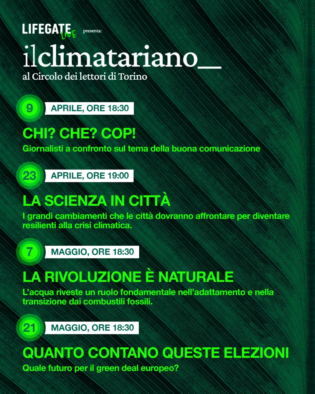 Climatariano Live