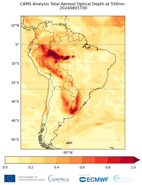 La nuvola di fumo che invade l'America Latina per colpa degli incendi