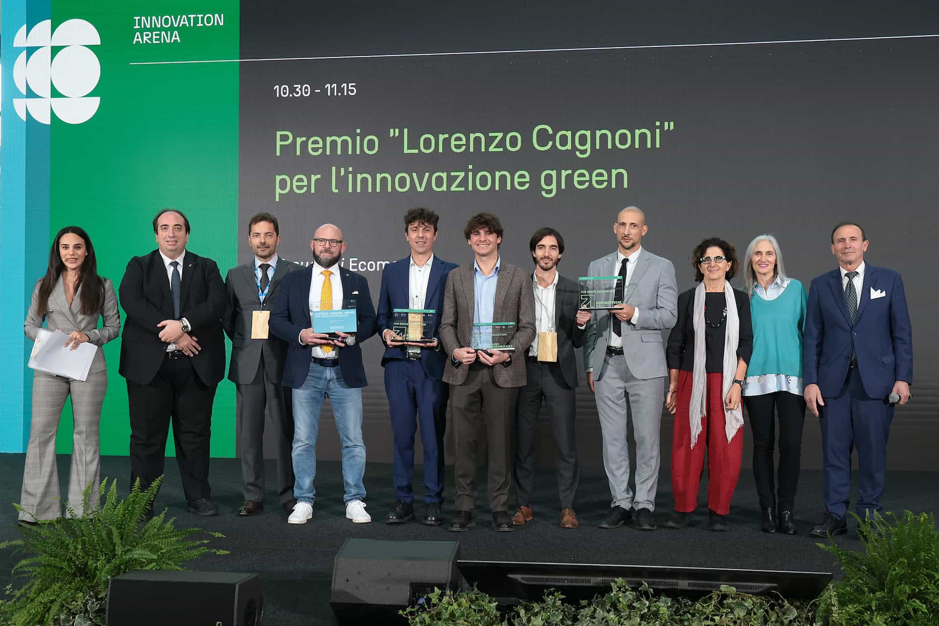 Il premio Lorenzo Cagnoni per l'innovazione a Ecomondo 2025.