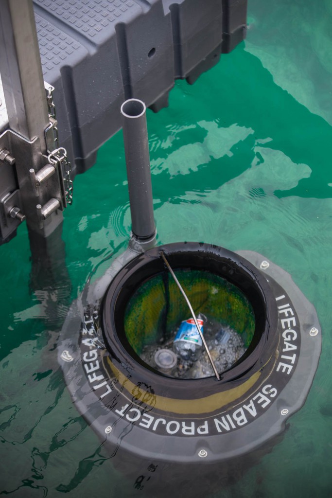 seabin, rimini, plastica