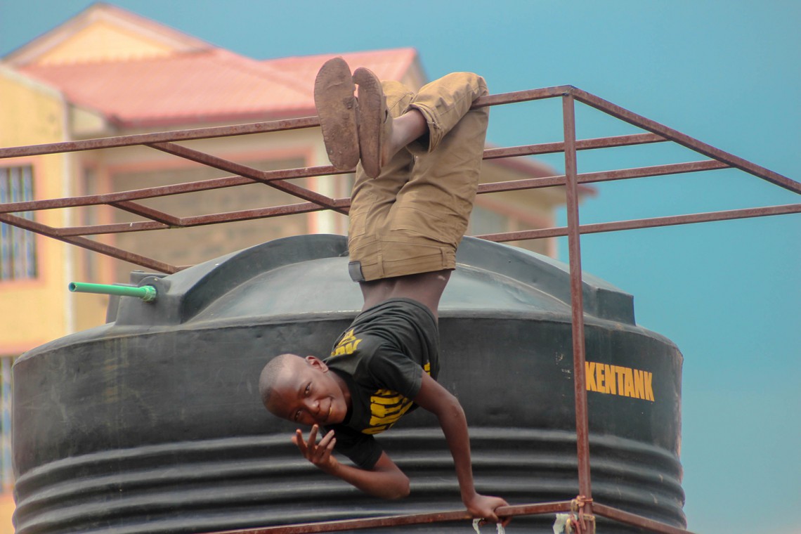 Kamau, uno dei protagonisti di Carnival! Nairobi