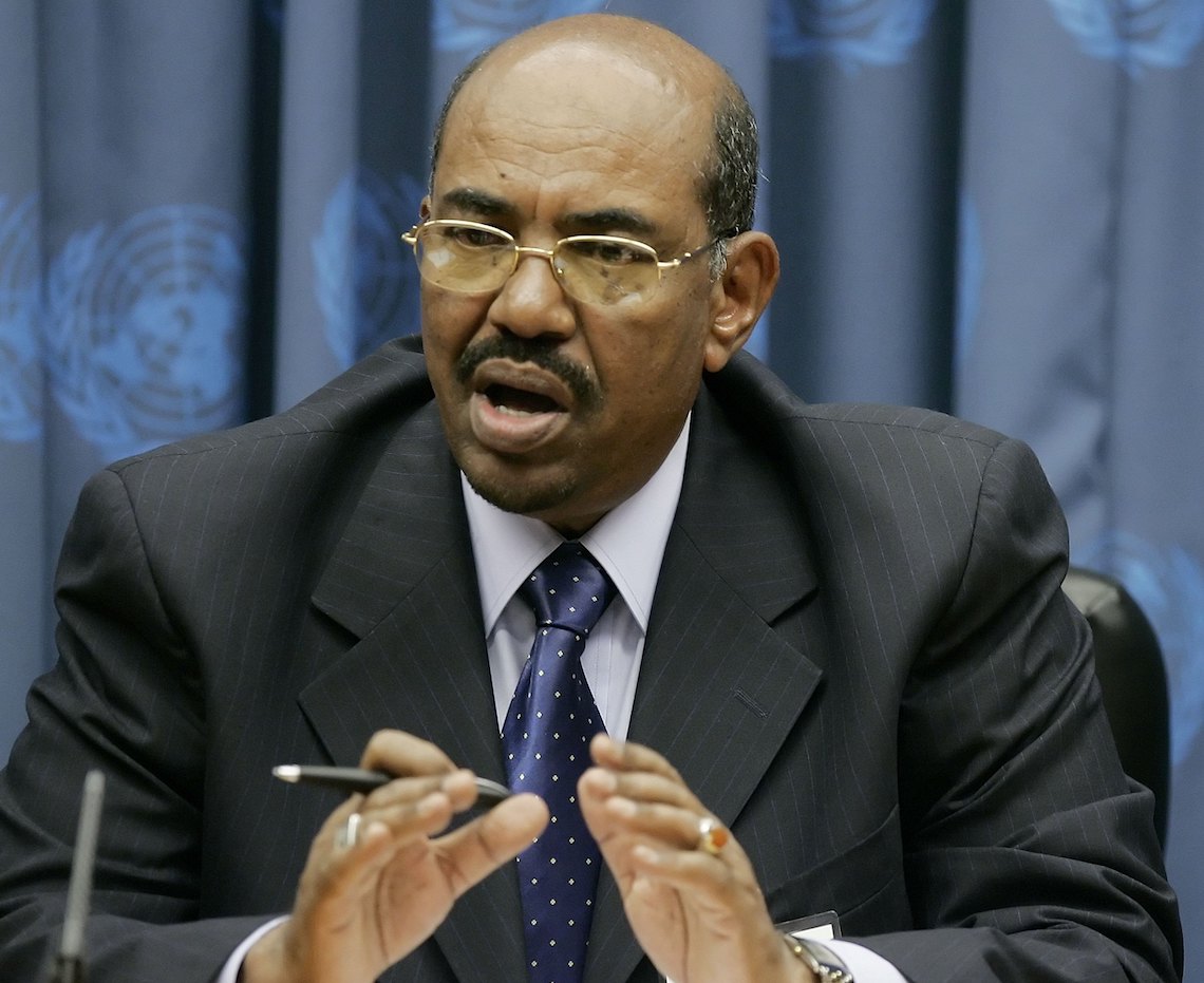 Il presidente del Sudan Omar Hassan
