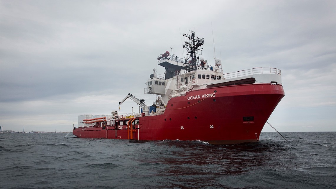 ocean viking migranti