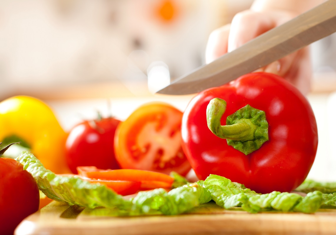 Preparazione di un pasto a base di verdure