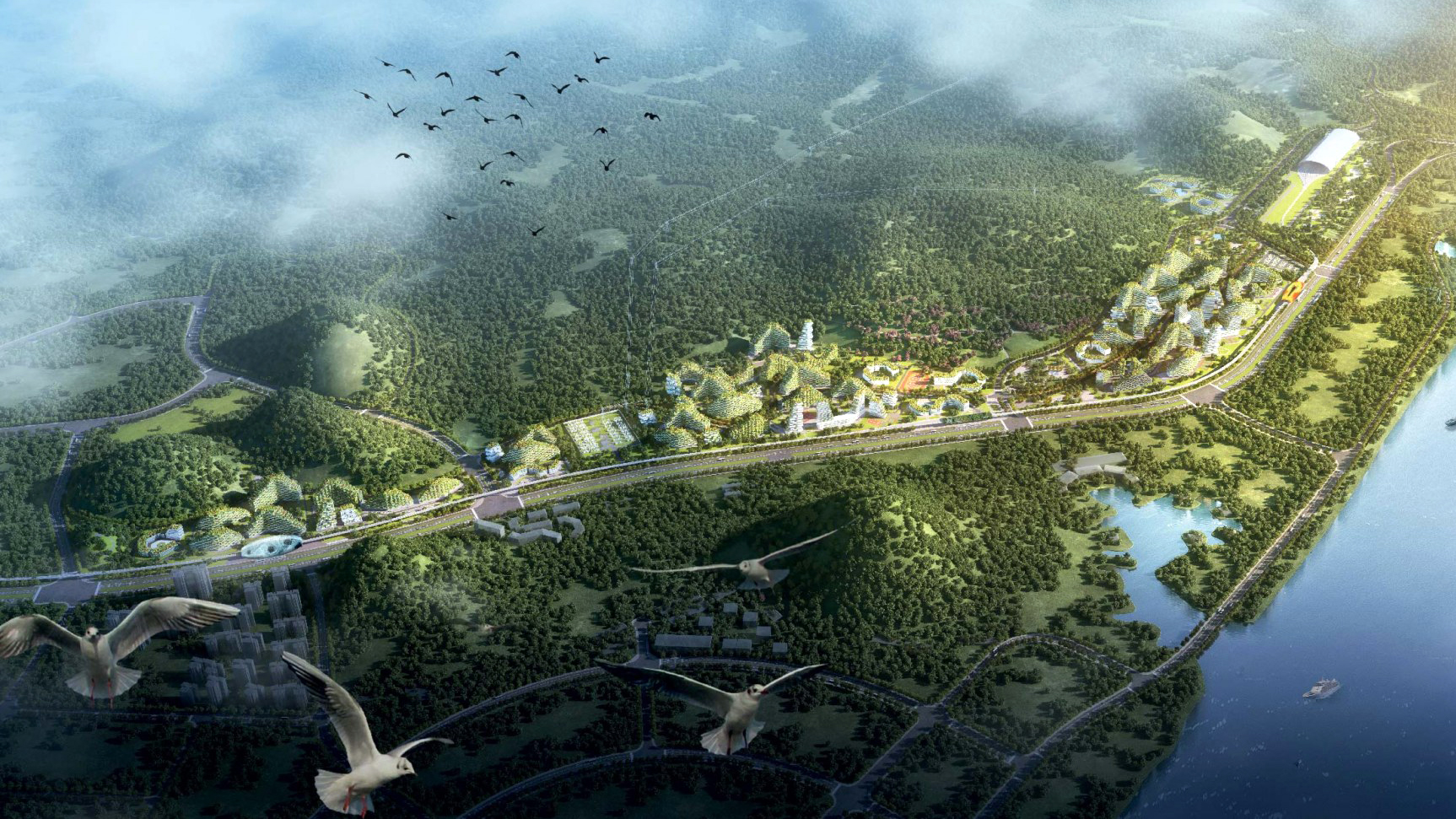 Liuzhou forest city, sorgerà in Cina la città-foresta di Stefano Boeri