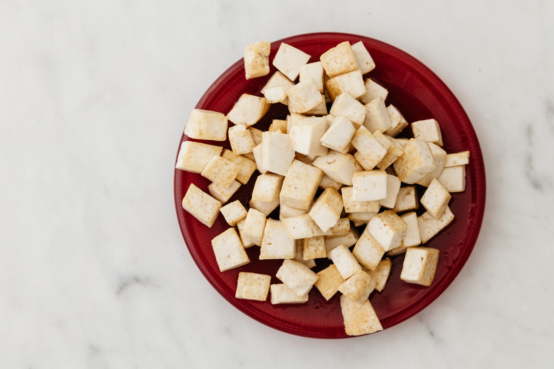 Curry di ceci e tofu