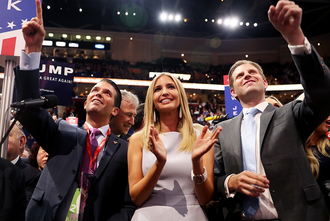 I figli di Trump alla convention repubblicana