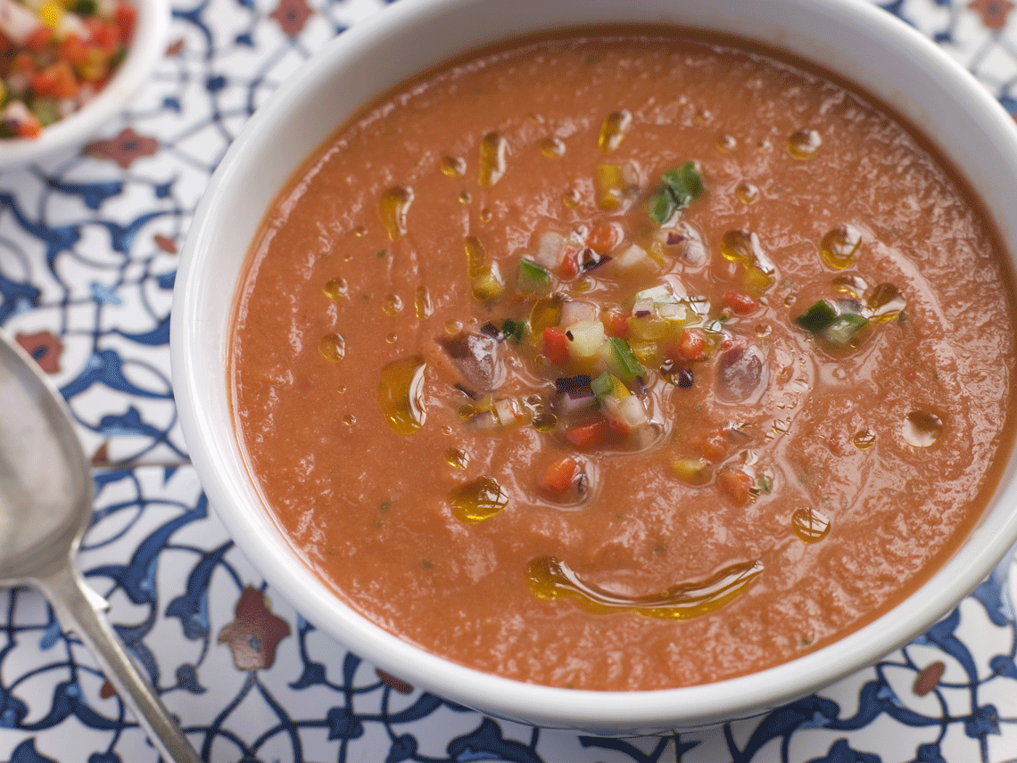 Gazpacho di pomodoro andaluso, ricetta originale