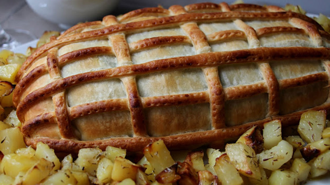 polpettone vegetariano in crosta