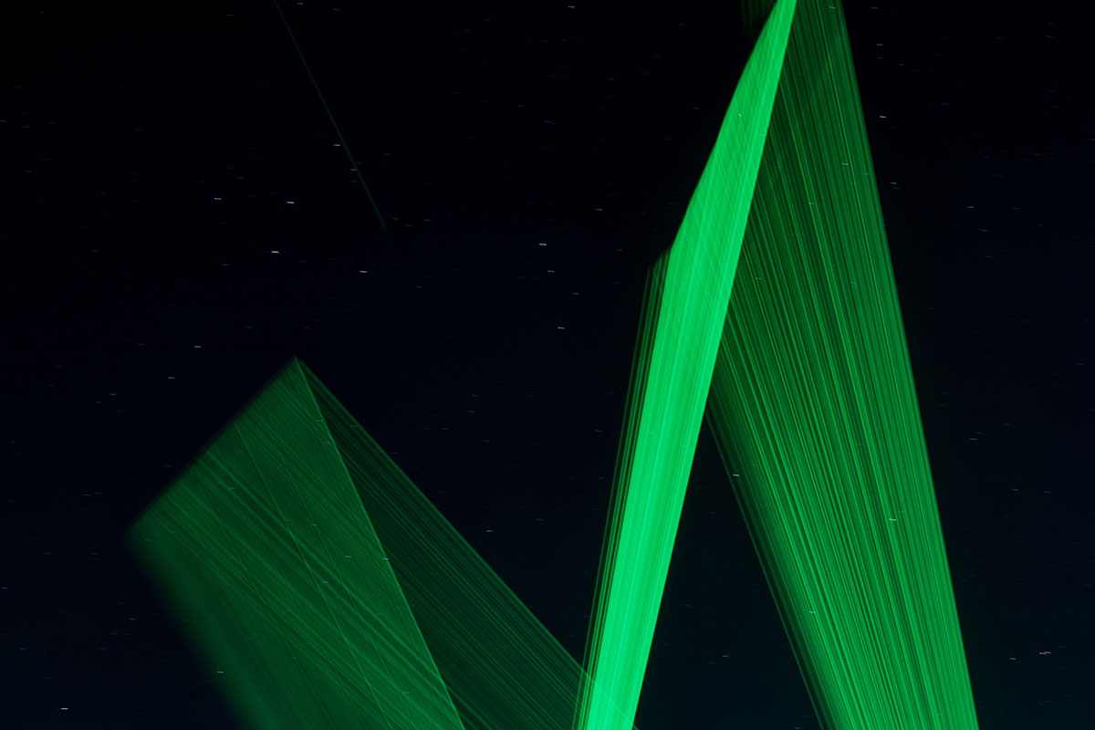 Space waste lab performance, Daan Roosegaarde